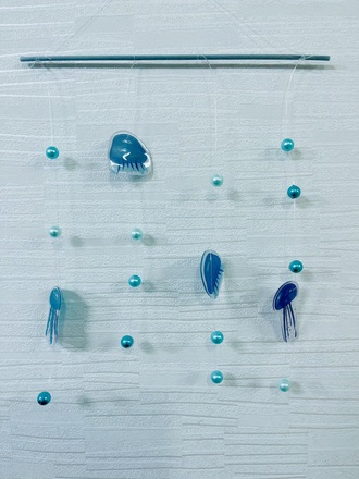 クラゲのインテリアモビール D-006536 のその他