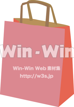 紙袋のCG・イラスト素材 W-007184
