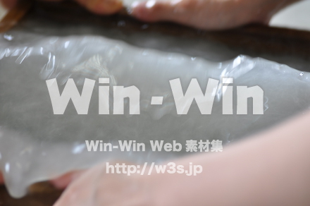 越前和紙作りの写真素材 W-006229