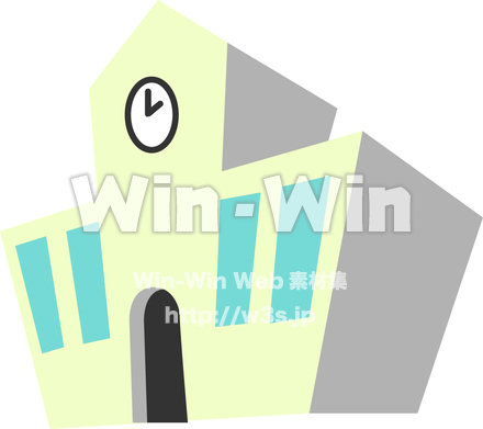 学校のCG・イラスト素材 W-006515