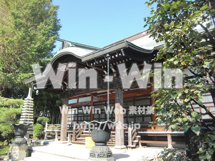 影向寺　１２の写真素材 W-006300