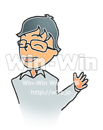 男性のCG・イラスト素材 W-007219