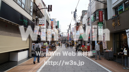 元住吉　ブレーメン通り商店街の写真素材 W-007839