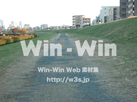 土手の写真素材 W-009036