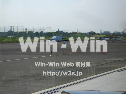 飛行機の写真素材 W-009390