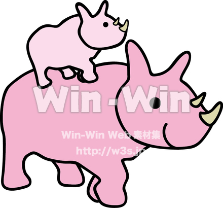 サイのCG・イラスト素材 W-008868