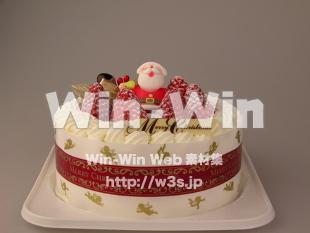 クリスマスケーキの写真素材 W-008362