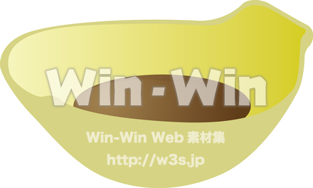 小皿のCG・イラスト素材 W-009273