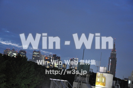 夕焼けの写真素材 W-009985