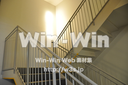 階段のある風景の写真素材 W-008501