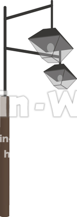 街灯のCG・イラスト素材 W-008980