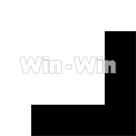 カッコのシルエット素材 W-009564