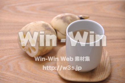 蓮根葛湯の写真素材 W-009791