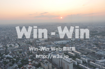 上空撮影の写真素材 W-009812