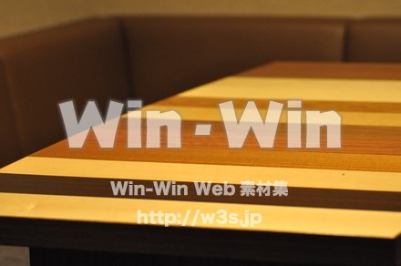 テーブルのある風景の写真素材 W-008442