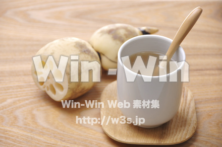 蓮根葛湯の写真素材 W-009792