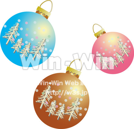 オーナメントのCG・イラスト素材 W-008924