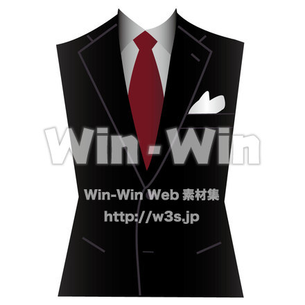 スーツのCG・イラスト素材 W-009127