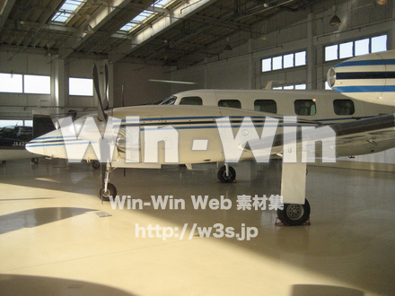 飛行機の写真素材 W-009394