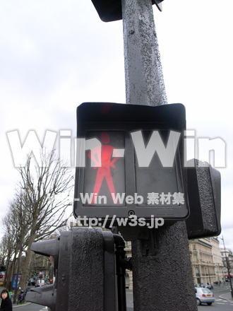 フランスの信号機の写真素材 W-008101