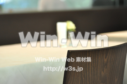 テーブルのある風景の写真素材 W-008434