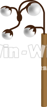 街灯のCG・イラスト素材 W-008977