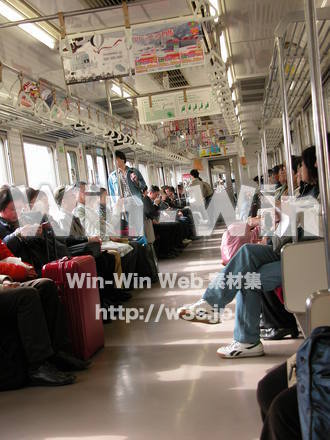 車内の写真素材 W-009511