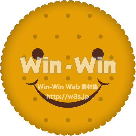 ビスケットのCG・イラスト素材 W-009717