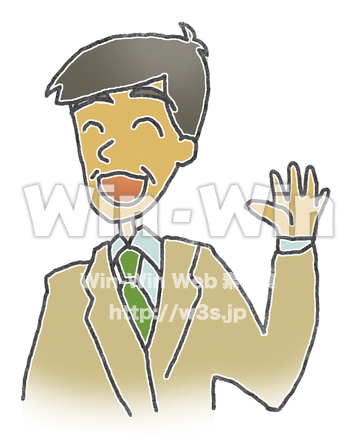 男性のCG・イラスト素材 W-009710