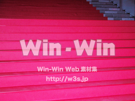 階段のある風景の写真素材 W-008492