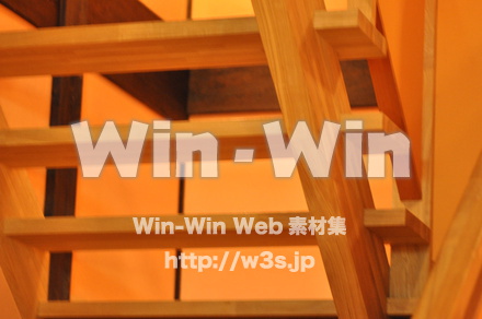 階段のある風景の写真素材 W-008502