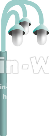 街灯のCG・イラスト素材 W-008975