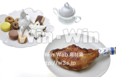 チキンの写真素材 W-011457