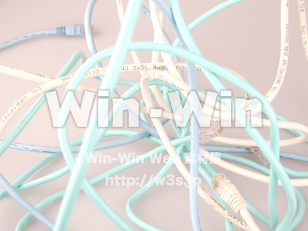 ケーブルの写真素材 W-010278