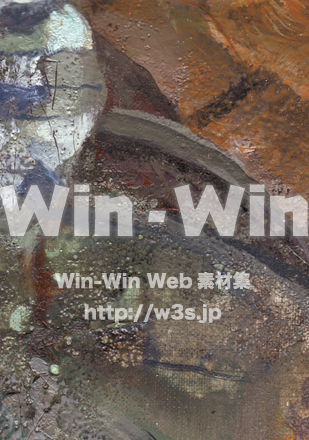 油絵の具の表情の写真素材 W-010894