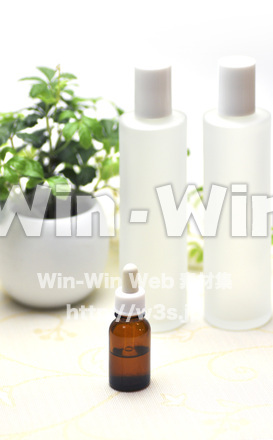 基礎化粧品イメージの写真素材 W-010664