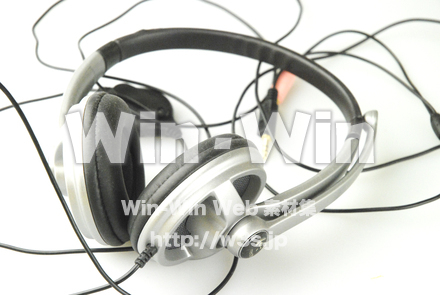 イヤホンの写真素材 W-010001