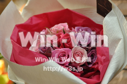 花束の写真素材 W-010064