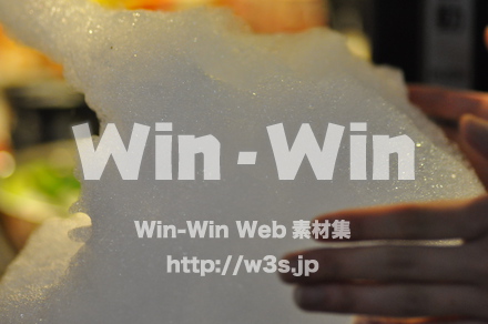 シャボンの写真素材 W-011085