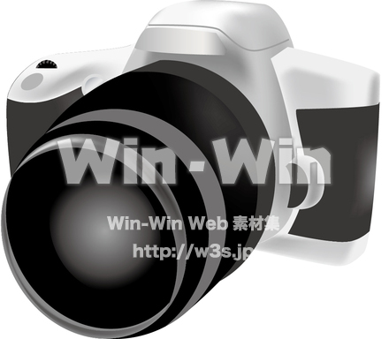 カメラのCG・イラスト素材 W-010038