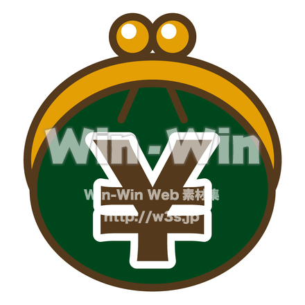 がまぐちのCG・イラスト素材 W-010601