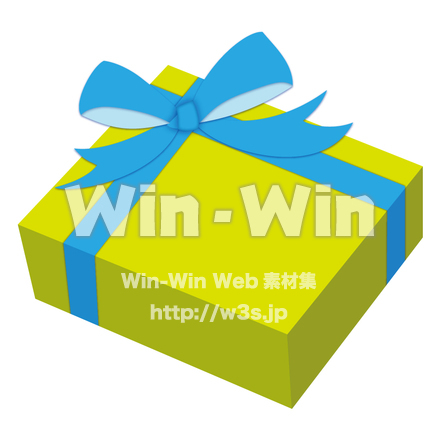 プレゼントボックスのCG・イラスト素材 W-010348