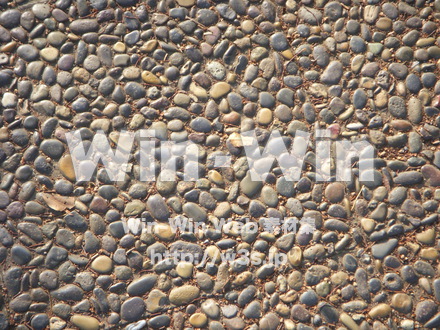 歩道（石畳）の写真素材 W-011791