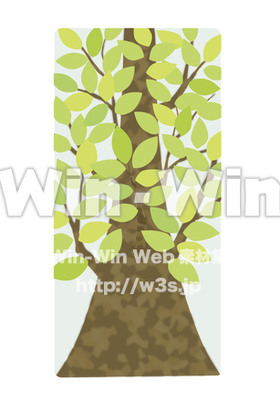 木のCG・イラスト素材 W-010354