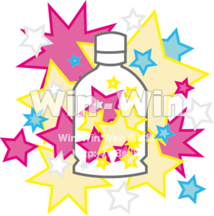 ペットボトルマラカスのCG・イラスト素材 W-010121