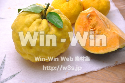 柚子の写真素材 W-011665