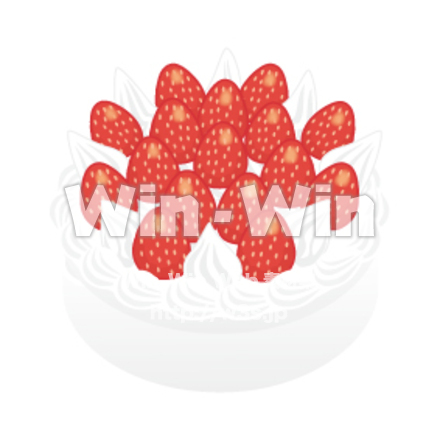 ホールケーキのCG・イラスト素材 W-011567