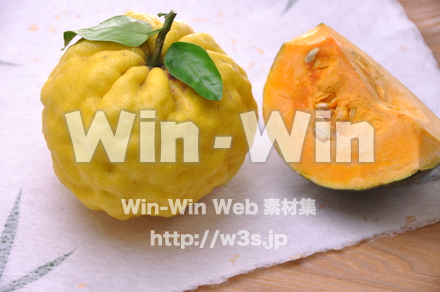 柚子の写真素材 W-011659