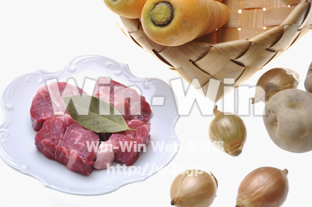 シチュー用肉の写真素材 W-011630