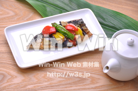 鯖味噌の写真素材 W-011550